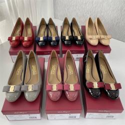 Ferragamo/菲拉格慕中国官网女鞋VARA蝴蝶结高跟鞋574572