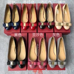 Ferragamo/菲拉格慕官网VARA芭蕾舞平底鞋01A181 592125/574556