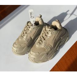 Balenciaga/巴黎世家正品官网TRIPLE S褪色做旧运动鞋536737/524039