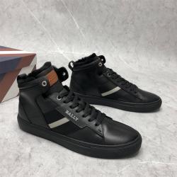 BALLY/巴利香港官网男鞋Hedern 男士羊毛高帮运动鞋