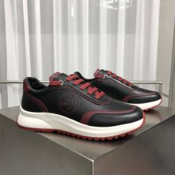 BALLY/巴利官网男鞋拼色皮革Demmy运动鞋6300466