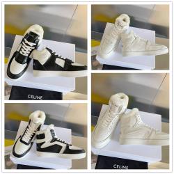 Celine/赛琳女鞋官网正品“Z”TRAINER CT-01 CT-02羊毛运动鞋