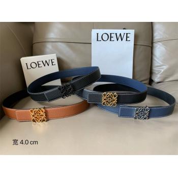 LOEWE罗意威中文官网男士皮带双面用Anagram 腰带4.0CM