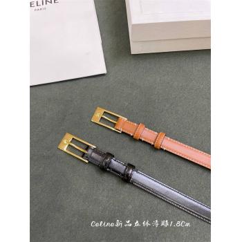 Celine/赛琳皮带中文官网新品浮雕针扣女士腰带