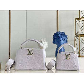 LV Capucines Mini BB手袋浅紫色M48865