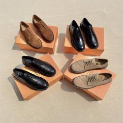 Tod's托德斯官网正品男鞋牛皮系带鞋布洛克雕花正装商务皮鞋XXM62C00C10