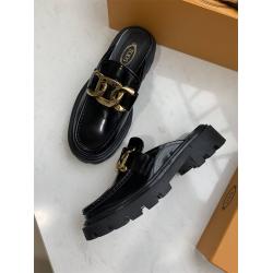 Tod's托德斯中文官网女鞋皮革穆勒鞋半拖鞋乐福鞋XXW08J0FW50