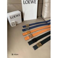 LOEWE罗意威中国官网男士皮带光滑牛皮革 Anagram 腰带515.01.010