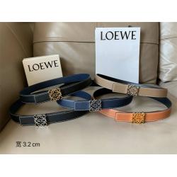 LOEWE罗意威中国官网男士皮带双面用Anagram 腰带3.2CM