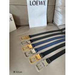 LOEWE罗意威香港官网男女士皮带针扣牛皮正装腰带