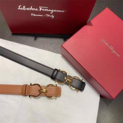 Ferragamo/菲拉格慕中文官网女士新款GANCINI 2.5CM皮带腰带