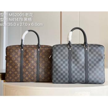 LV PORTE-DOCUMENTS VOYAGE公文包N41478/M52005