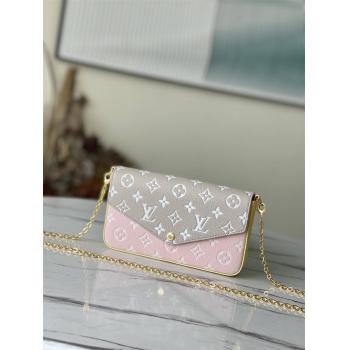 LV FÉLICIE POCHETTE 三件套链条包M81359
