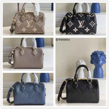 LV Speedy Bandoulière 20 手袋枕头包M58953