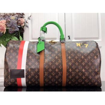 LV Trunk L’Œil 系列KEEPALL 55 旅行袋M59661