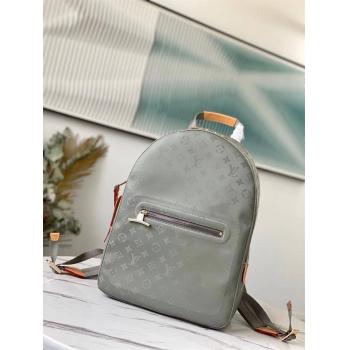 LV MONOGRAM TITANIUM太空系列双肩包M43882