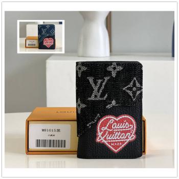 LV牛仔布口袋钱夹M81015