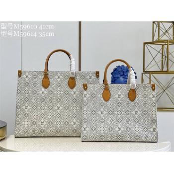 LV ONTHEGO 中号手袋购物袋M59614/M59610