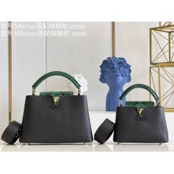 LV CAPUCINES MINI/BB手袋N80741/N80931黑色