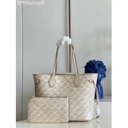 LV M46231 NEVERFULL MM购物袋