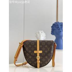 LV M51233 Shanti MM 中古马鞍包盾牌包