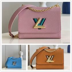 LV M59686 M20627 M20802 水波纹 TWIST 中号手袋