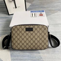 GUCCI古驰男包450947 GG Supreme系列相机包