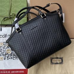 GUCCI古驰女包449657 GG Signature皮革手提包饺子包