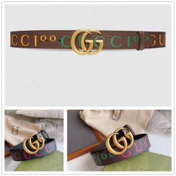 古驰皮带414516 皮带 Gucci 100特别系列双G带扣腰带