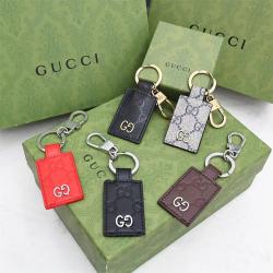 古驰478136 Gucci Signature皮革钥匙扣