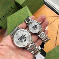 GUCCI古驰530242/YA1264095/YA126595 猫头G-Timeless石英腕表