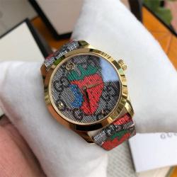 GUCCI古驰手表YA1264133 G-TIMELESS系列草莓石英腕表