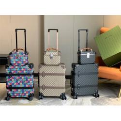 GUCCI古驰533620 Globe-Trotter系列中号旅行箱拉杆箱