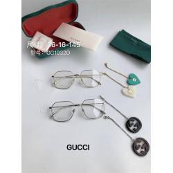 GUCCI古驰GG1032O 爱心双G吊坠光学眼镜平光镜