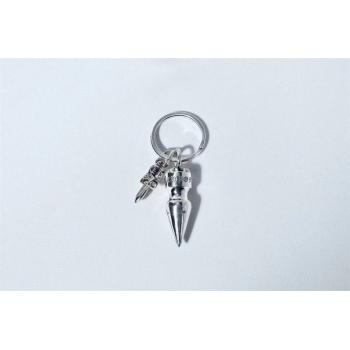 Chrome hearts CH克罗心代购纯银子弹头宝剑钥匙圈钥匙环饰品