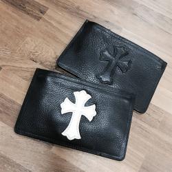 Chrome hearts 克罗心旗舰店长款经典十字架拉链零钱包CHS002