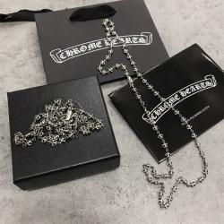 Chrome hearts CH克罗心官网纯银童军花项链单链