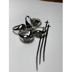 Chrome hearts CH克罗心中文正品官网纯银新款长十字戒指