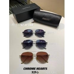 Chrome hearts CH克罗心中文官网纯钛超轻太阳镜谢霆锋同款飞行员墨镜