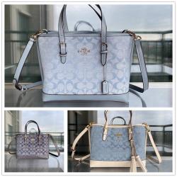 蔻驰每年几月打折COACH CA142 CH228 CH223小号MOLLIE TOTE 25香布雷托特包购物袋