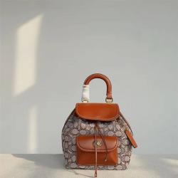 coach奥莱官网蔻驰正品CH591 Riya Backpacks 21 迷你双肩包