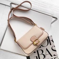 奥特莱斯coach官网蔻驰女包C5261 新色Soft Tabby单肩包