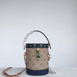 托里伯奇中文官网Tory Burch TB 140040 T MONOGRAM 迷你拼色提花水桶包