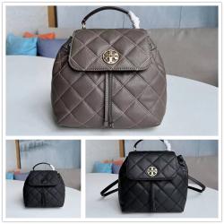 托里伯奇官网热卖款包Tory Burch TB 137410 145276 新款Willa菱格双肩包