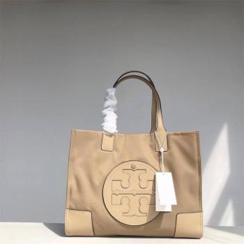 托里伯奇官网中文版tory burch TB 88578 ELLA 小号托特包尼龙购物袋