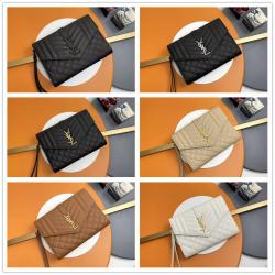 YSL中文官网圣罗兰651030 617662 MONOGRAM ENVELOPE MIX手拿包