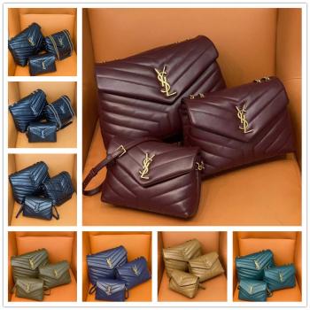 YSL官网女包圣罗兰467072/630951 494699 574946 LOULOU斜挎包