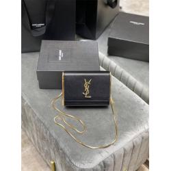 YSL圣罗兰官网包包593122 KATE BOX BAG 链条包盒子包