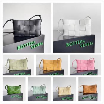 Bottega Veneta葆蝶家bv意大利官网730543 Cassette绳带手拿包单肩包
