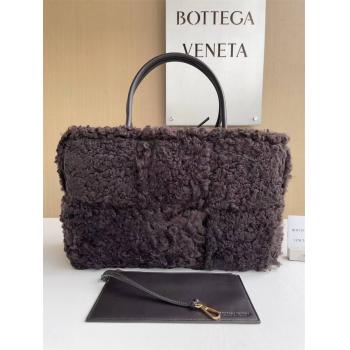 bottega veneta BV葆蝶家官网代购609175 ARCO TOTE中号羊毛托特包